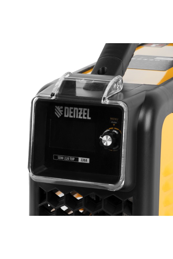 Аппарат инвертор. дуговой сварки SDM-220 Top, 220 А, ПВ 60% кейс Denzel