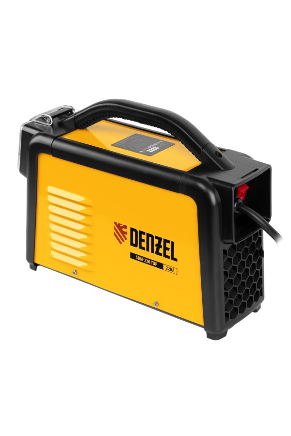 Аппарат инвертор. дуговой сварки SDM-220 Top, 220 А, ПВ 60% кейс Denzel