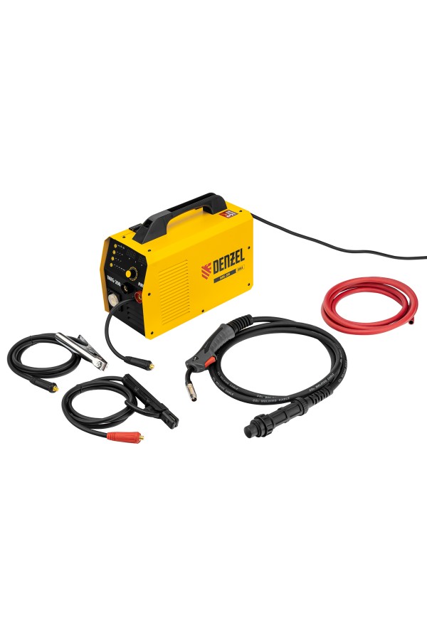 Аппарат инвертор. полуавтомат. cварки IMIG-200, 200 А, ПВ 60%, катушка 5 кг Denzel