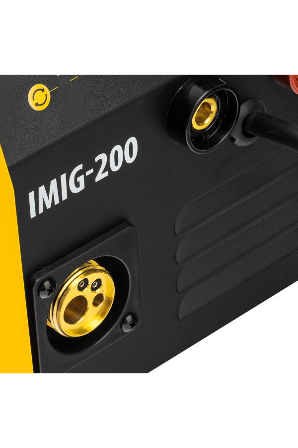 Аппарат инвертор. полуавтомат. cварки IMIG-200, 200 А, ПВ 60%, катушка 5 кг Denzel