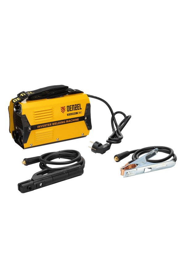 Аппарат инверторный дуговой сварки DS-160 Compact, 160 А, ПВ 70%, диаметр электрода 1.6-3.2 мм Denzel