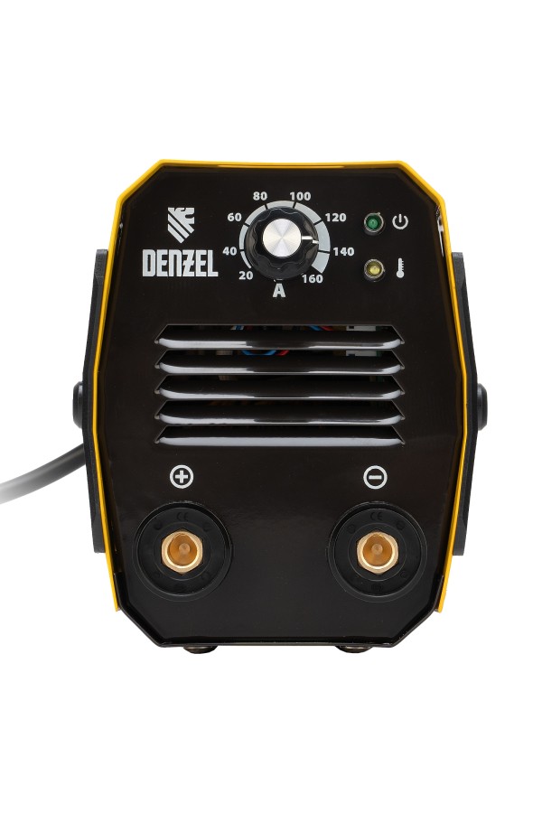 Аппарат инверторный дуговой сварки DS-160 Compact, 160 А, ПВ 70%, диаметр электрода 1.6-3.2 мм Denzel