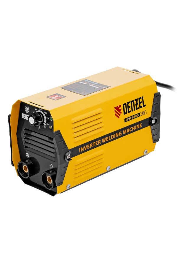 Аппарат инверторный дуговой сварки DS-180 Compact, 180 А, ПВ 70%, диаметр электрода 1.6-4 мм Denzel