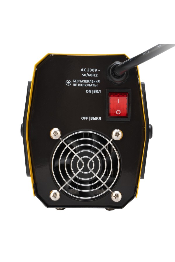 Аппарат инверторный дуговой сварки DS-200 Compact, 200 А, ПВ 70%, диаметр электрода 1.6-5 мм Denzel