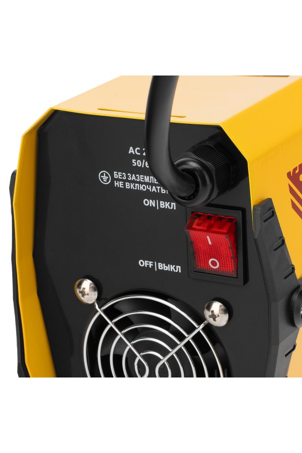 Аппарат инверторный дуговой сварки DS-200 Compact, 200 А, ПВ 70%, диаметр электрода 1.6-5 мм Denzel