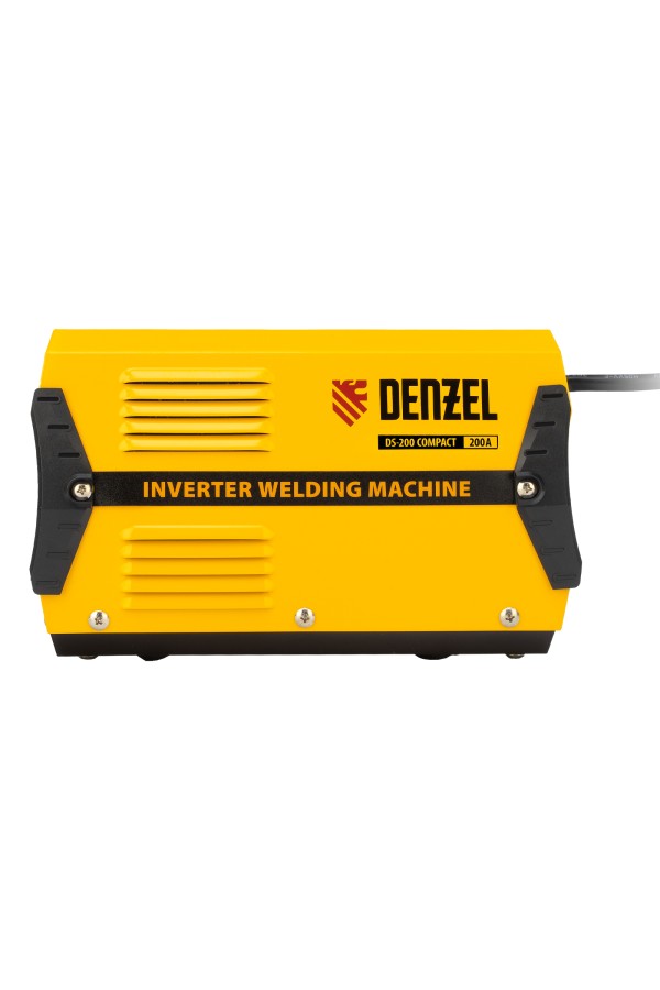Аппарат инверторный дуговой сварки DS-200 Compact, 200 А, ПВ 70%, диаметр электрода 1.6-5 мм Denzel