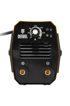 Аппарат инверторный дуговой сварки DS-200 Compact, 200 А, ПВ 70%, диаметр электрода 1.6-5 мм Denzel