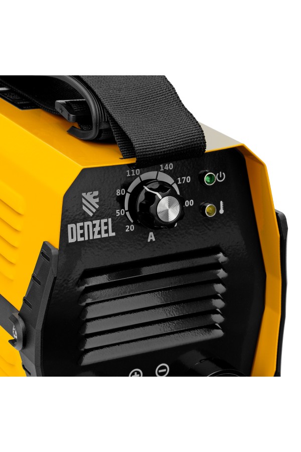 Аппарат инверторный дуговой сварки DS-230 Compact, 230 А, ПВ 70%, диаметр электрода 1.6-5 мм Denzel