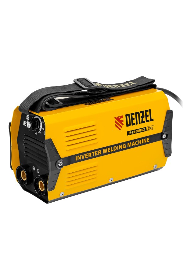 Аппарат инверторный дуговой сварки DS-230 Compact, 230 А, ПВ 70%, диаметр электрода 1.6-5 мм Denzel