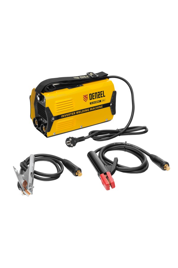 Аппарат инверторный дуговой сварки DS-230 Compact, 230 А, ПВ 70%, диаметр электрода 1.6-5 мм Denzel