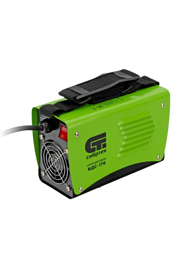 Аппарат инверторный дуговой сварки ИДС-170, 170 А, ПВ 80%, диаметр электрода 1.6-3.2 мм Сибртех
