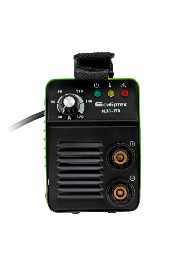 Аппарат инверторный дуговой сварки ИДС-170, 170 А, ПВ 80%, диаметр электрода 1.6-3.2 мм Сибртех