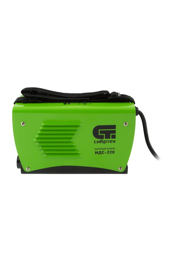Аппарат инверторный дуговой сварки ИДС-220, 220 А, ПВ 80%, диаметр электрода 1.6-5 мм Сибртех