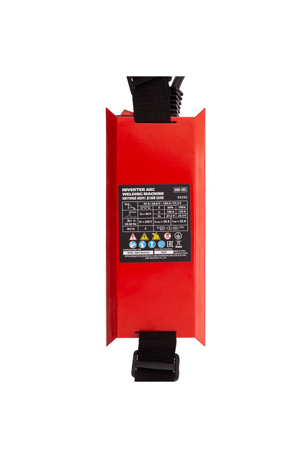Инверторный аппарат дуговой сварки MMA-180S, 180 А, ПВ60%, диаметр электрода 1,6-4 мм MTX