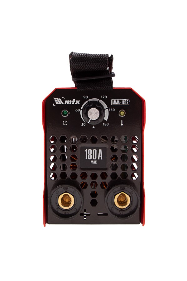 Инверторный аппарат дуговой сварки MMA-180S, 180 А, ПВ60%, диаметр электрода 1,6-4 мм MTX
