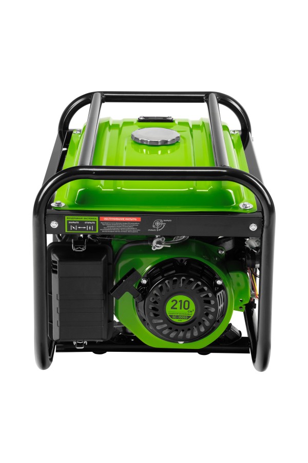 Генератор бензиновый БС-3500Э, 3.2 кВт, 230В, 4-х тактный, 15 л, электростартер Сибртех