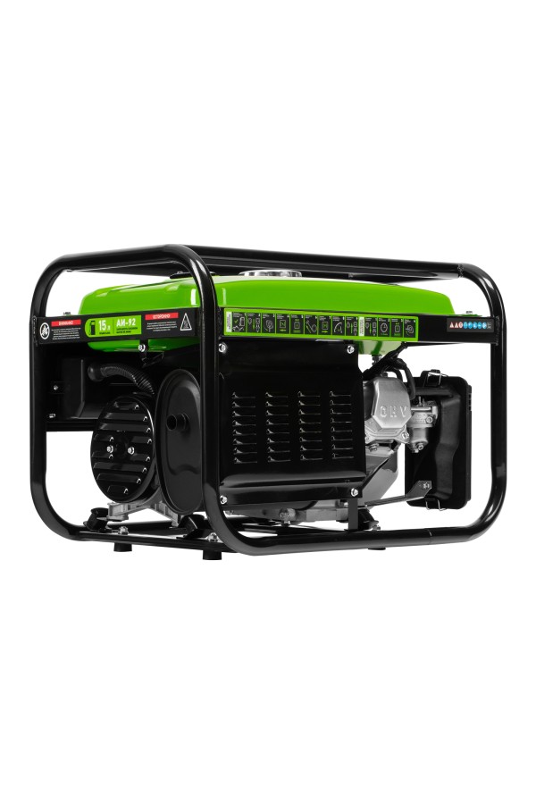 Генератор бензиновый БС-3500Э, 3.2 кВт, 230В, 4-х тактный, 15 л, электростартер Сибртех