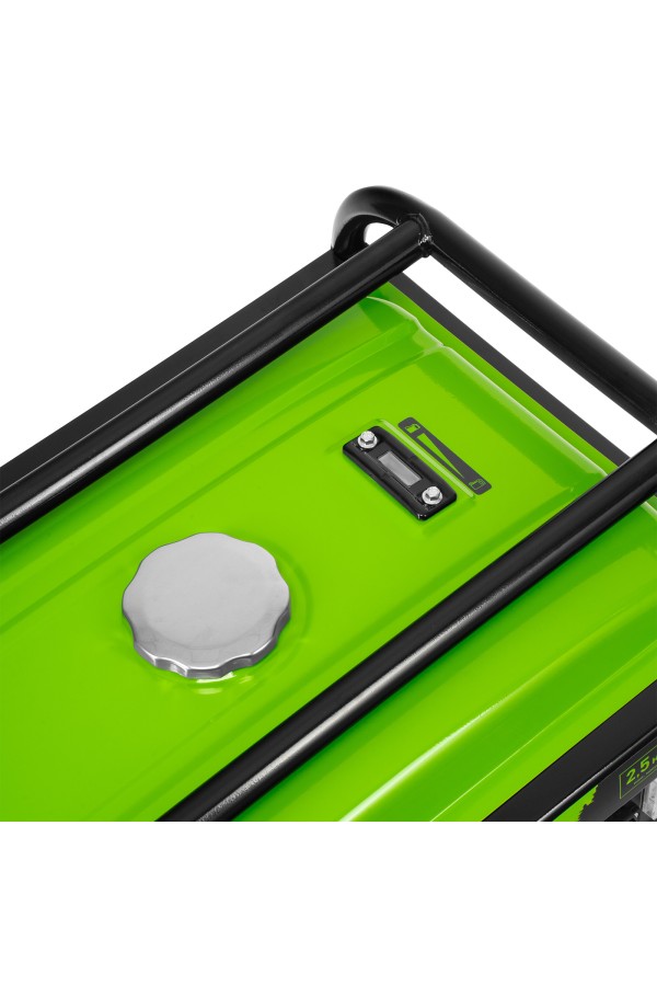 Генератор бензиновый БС-2800, 2.5 кВт, 230В, четырехтактный, 15 л, ручной стартер Сибртех