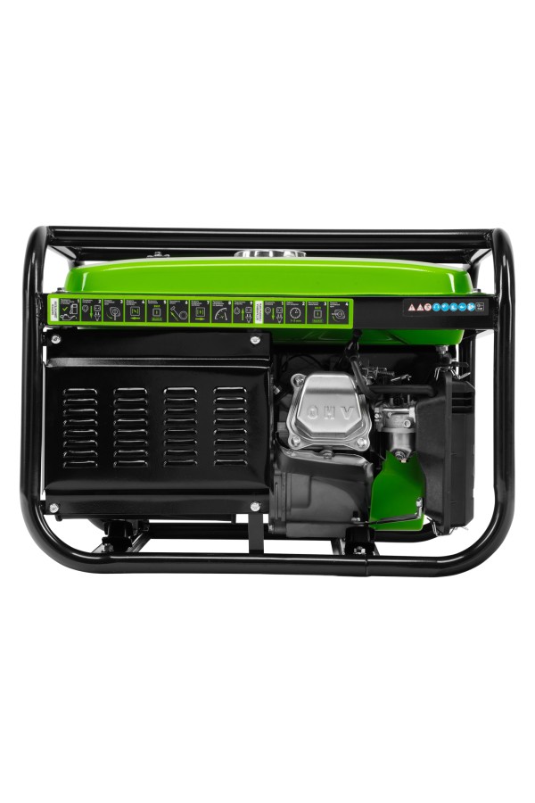 Генератор бензиновый БС-2800, 2.5 кВт, 230В, четырехтактный, 15 л, ручной стартер Сибртех