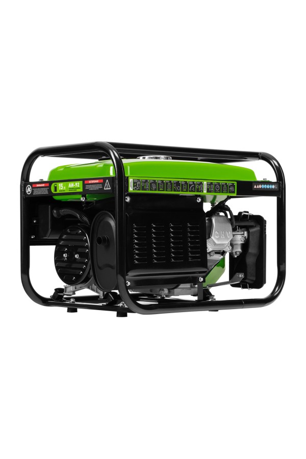 Генератор бензиновый БС-2800, 2.5 кВт, 230В, четырехтактный, 15 л, ручной стартер Сибртех