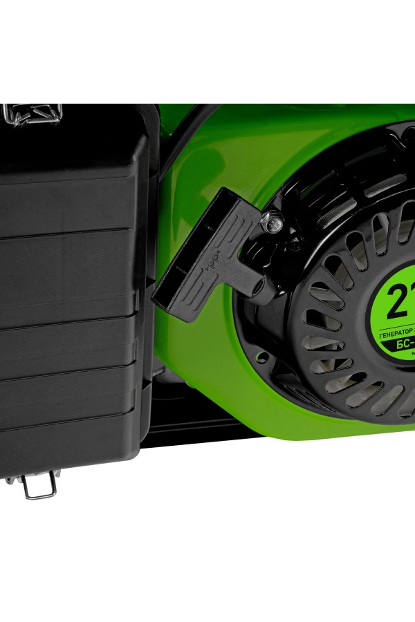 Генератор бензиновый БС-3500, 3.2 кВт, 230В, четырехтактный, 15 л, ручной стартер Сибртех