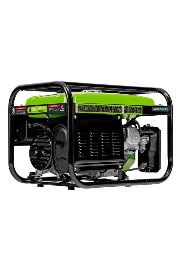 Генератор бензиновый БС-3500, 3.2 кВт, 230В, четырехтактный, 15 л, ручной стартер Сибртех