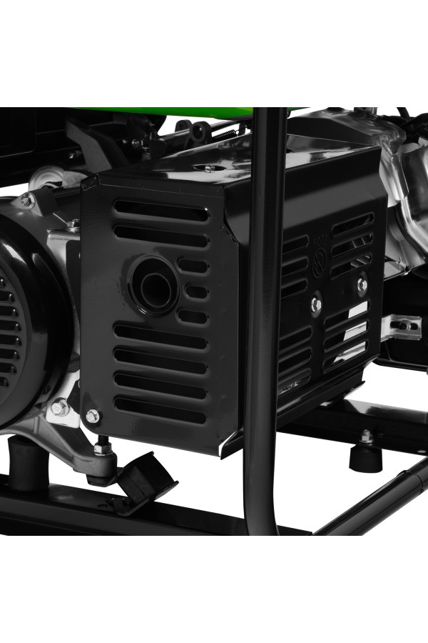 Генератор бензиновый БС-6500, 5.5 кВт, 230В, четырехтактный, 25 л, ручной стартер Сибртех