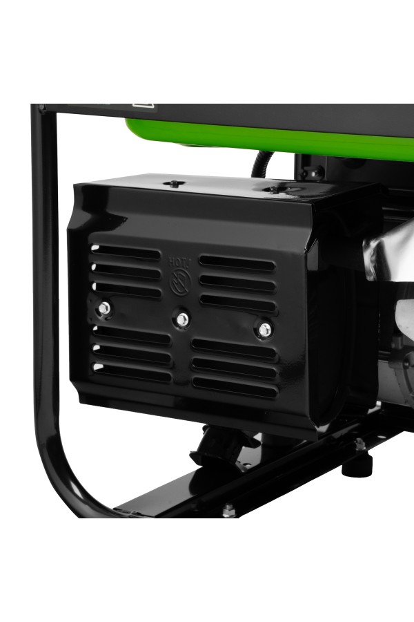 Генератор бензиновый БС-6500, 5.5 кВт, 230В, четырехтактный, 25 л, ручной стартер Сибртех