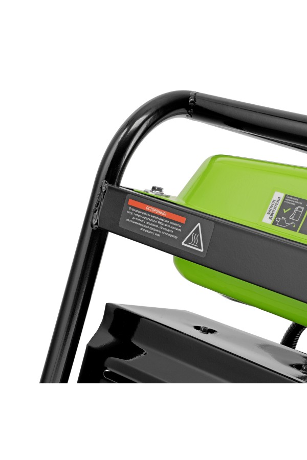 Генератор бензиновый БС-8000, 6,6 кВт, 230В, четырехтактный, 25 л, ручной стартер Сибртех