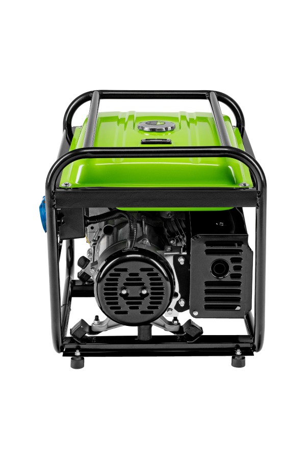 Генератор бензиновый БС-8000, 6,6 кВт, 230В, четырехтактный, 25 л, ручной стартер Сибртех