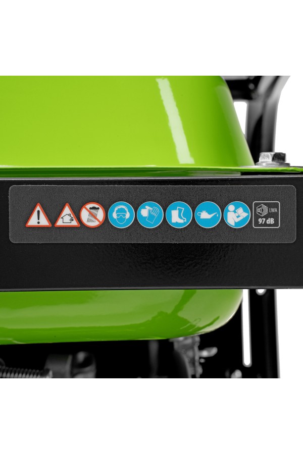 Генератор бензиновый БС-8000, 6,6 кВт, 230В, четырехтактный, 25 л, ручной стартер Сибртех