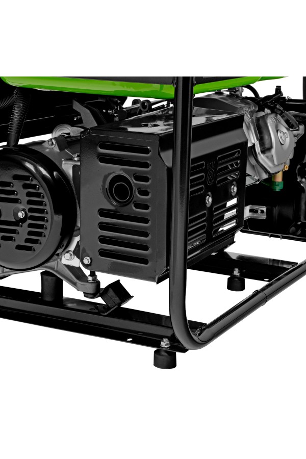 Генератор бензиновый БС-6500Э, 5.5 кВт, 230В, четырехтактный, 25 л, электростартер Сибртех