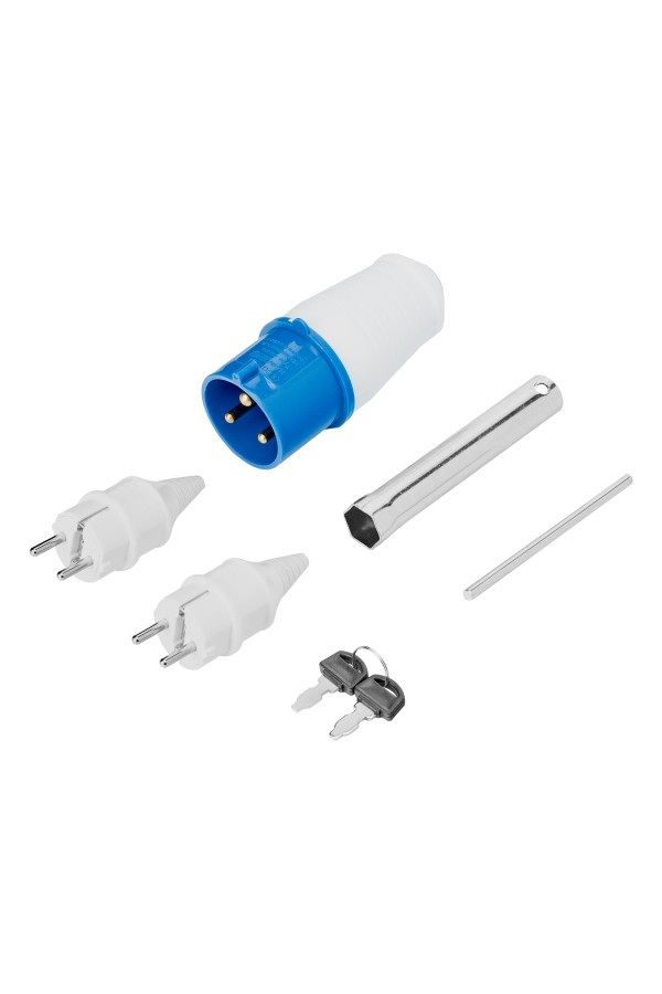 Генератор бензиновый БС-6500Э, 5.5 кВт, 230В, четырехтактный, 25 л, электростартер Сибртех