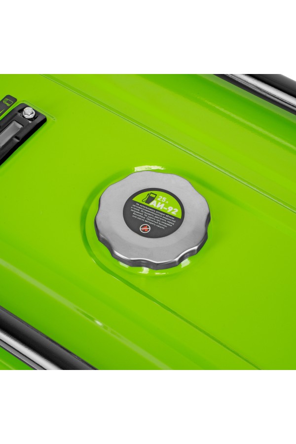 Генератор бензиновый БС-6500Э, 5.5 кВт, 230В, четырехтактный, 25 л, электростартер Сибртех