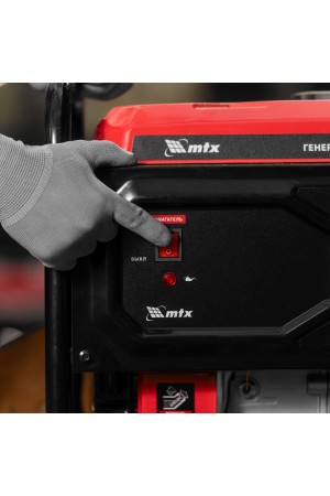 Генератор бензиновый RS-4000, 3,3 кВт, 230В, ручной стартер MTX