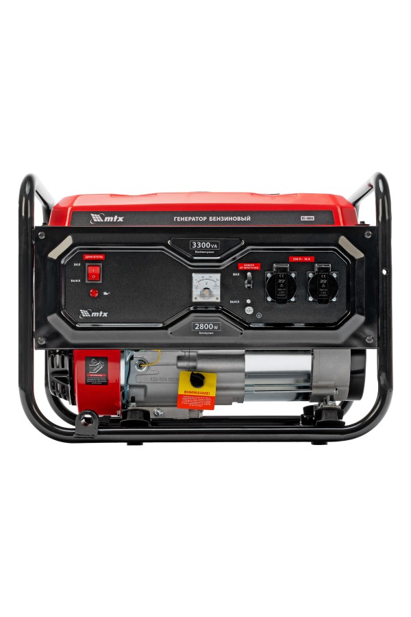 Генератор бензиновый RS-4000, 3,3 кВт, 230В, ручной стартер MTX