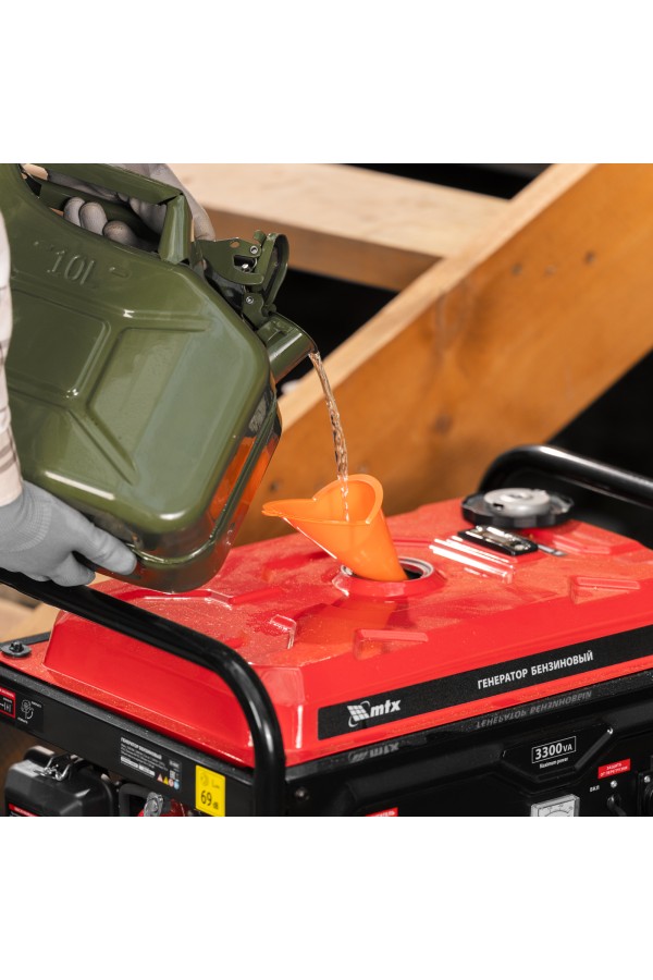 Генератор бензиновый RS-4000E, 3,3 кВт, 230В, электростартер MTX
