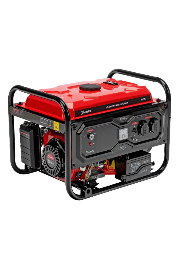 Генератор бензиновый RS-4000E, 3,3 кВт, 230В, электростартер MTX