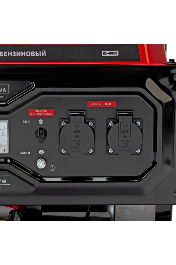 Генератор бензиновый RS-4000E, 3,3 кВт, 230В, электростартер MTX