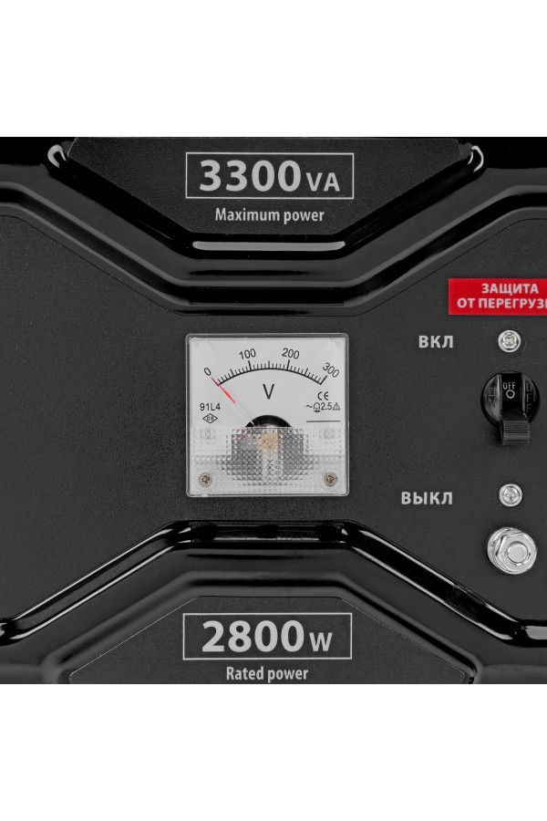 Генератор бензиновый RS-4000E, 3,3 кВт, 230В, электростартер MTX