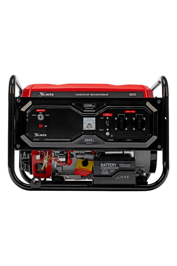 Генератор бензиновый RS-4000E, 3,3 кВт, 230В, электростартер MTX