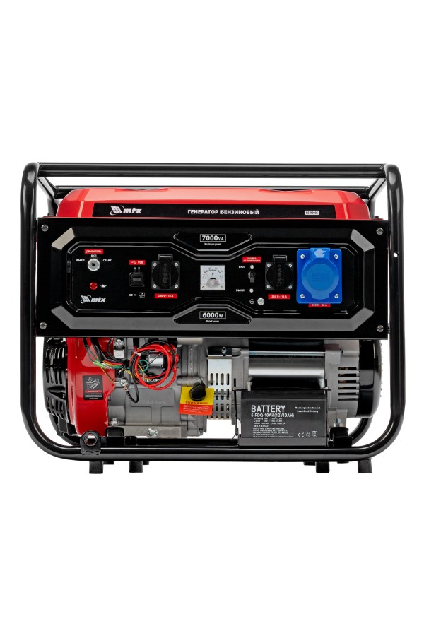 Генератор бензиновый RS-9000E, 7 кВт, 230В, электростартер MTX