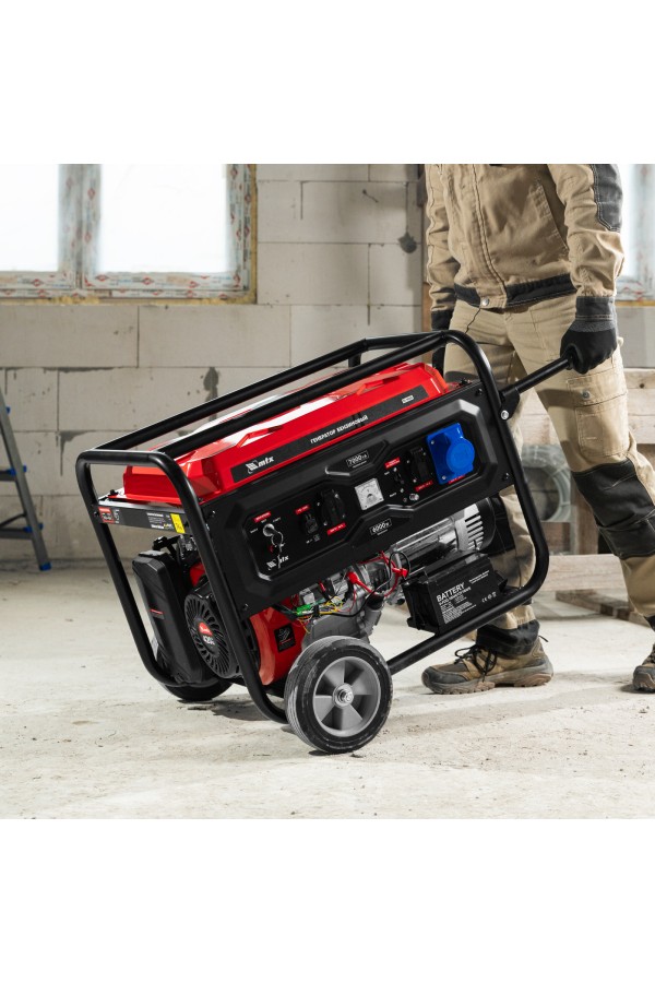 Генератор бензиновый RS-9000E, 7 кВт, 230В, электростартер MTX