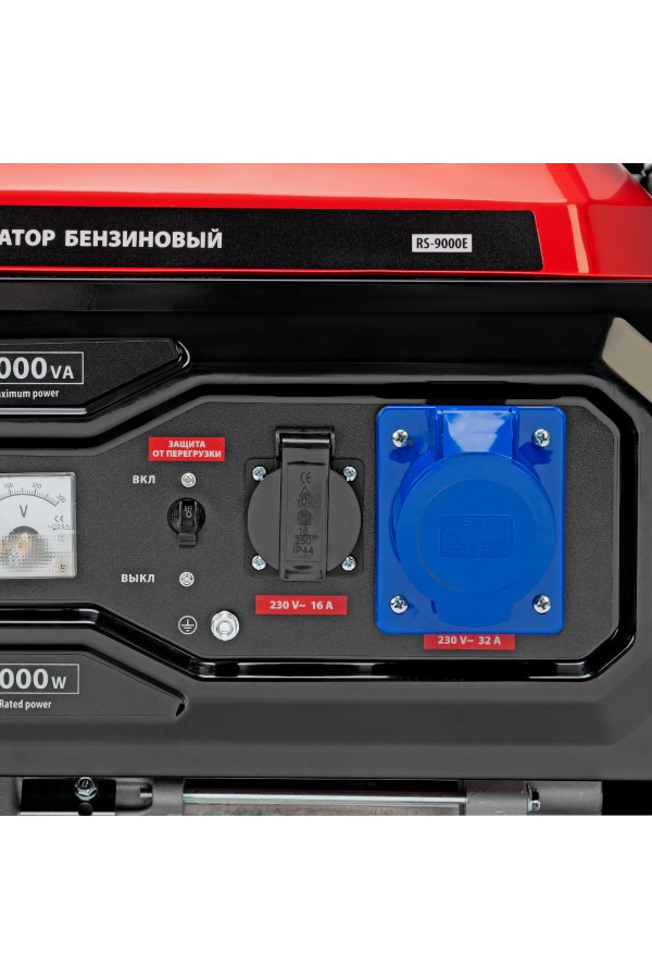 Генератор бензиновый RS-9000E, 7 кВт, 230В, электростартер MTX
