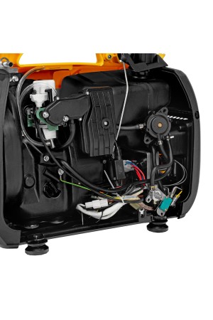 Генератор инверторный GT-1200iS, 1.2 кВт, 230 В, бак 2.4 л, закрытый корпус, ручной старт Denzel