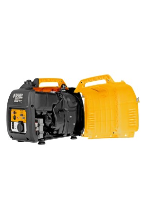 Генератор инверторный GT-1200iS, 1.2 кВт, 230 В, бак 2.4 л, закрытый корпус, ручной старт Denzel