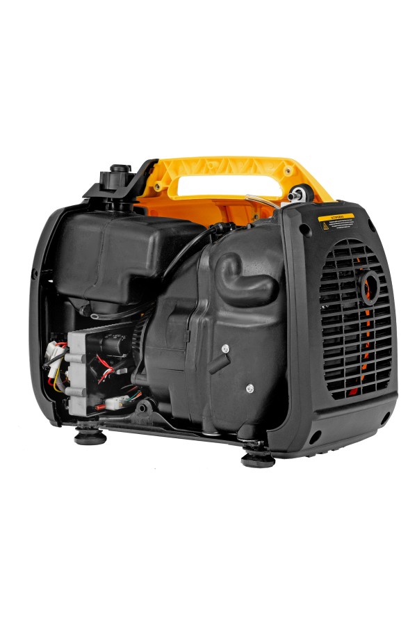 Генератор инверторный GT-1200iS, 1.2 кВт, 230 В, бак 2.4 л, закрытый корпус, ручной старт Denzel