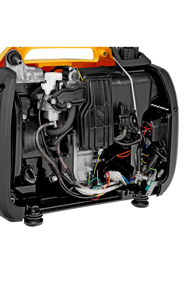 Генератор инверторный GT-2200iS, 2.2 кВт, 230 В, бак 4 л, закрытый корпус, ручной старт Denzel