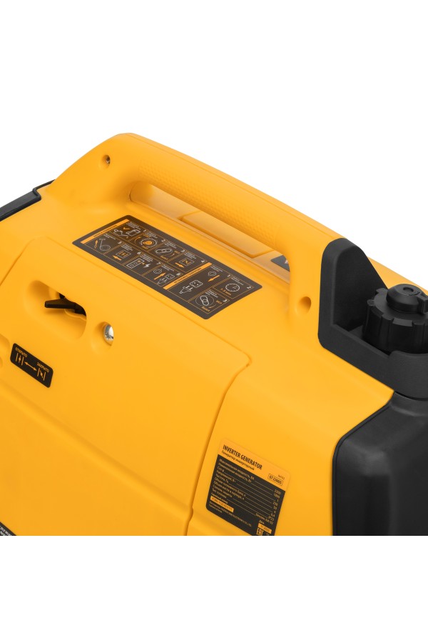 Генератор инверторный GT-2200iS, 2.2 кВт, 230 В, бак 4 л, закрытый корпус, ручной старт Denzel