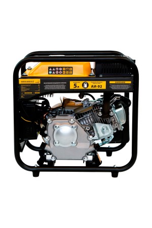 Генератор инверторный GT-2500iF, 2.5 кВт, 230 В, бак 5 л, открытый корпус, ручной старт Denzel